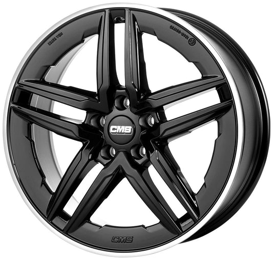 CMS C29-AERO Diamond Rim Black Gloss 8,5x19 5x114.3 ET35 CB64,1 60° C29 859 35 64 DRB rehvid – osta PRVShop.ee