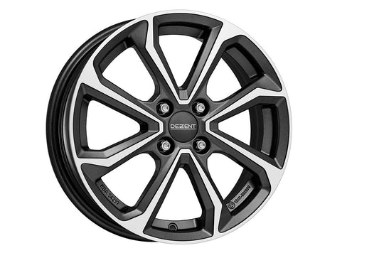 Dezent KT dark Gunmetal/polished 6x16 4x100 ET50 CB54,1 60° 475 kg TKTO2FP50E rehvid – osta PRVShop.ee