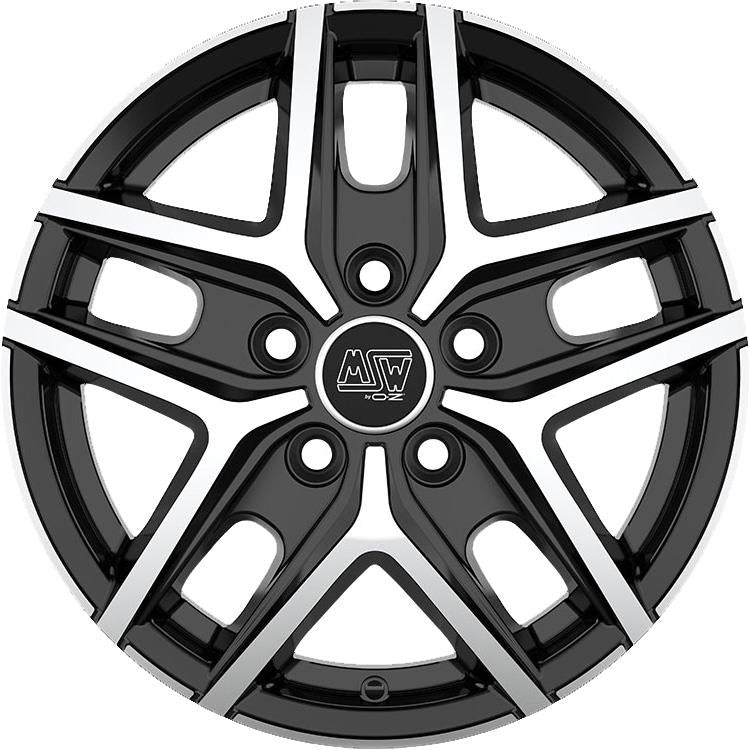 MSW 40 Van Gloss Black Full Polished 6,5x16 5x118 ET48 CB71,1 60° 1300 kg W19362003T56 rehvid – osta PRVShop.ee