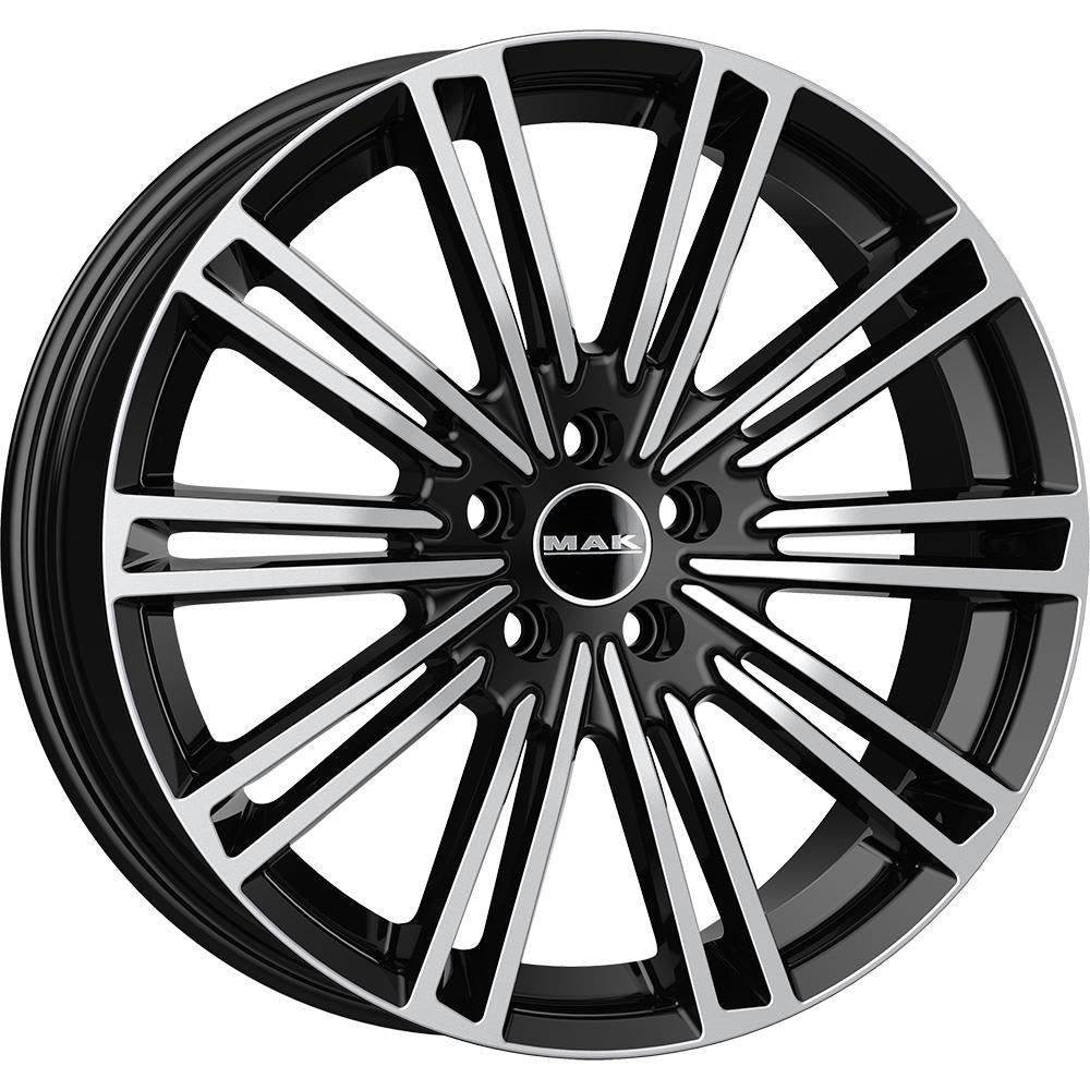 MAK York Black Mirror 8x18 5x120 ET41 CB72,6 Flat 1050 kg F8080YKBM41IRR rehvid – osta PRVShop.ee