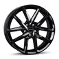 Borbet N black glossy 7,5x17 5x108 ET42 CB72,5 60° 750 kg