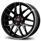 Momo Competizione Glossy Black Polished Lip 7,5x17 5x114.3 ET40 CB72,3 60° 700 kg WCOW75740514E rehvid – osta PRVShop.ee