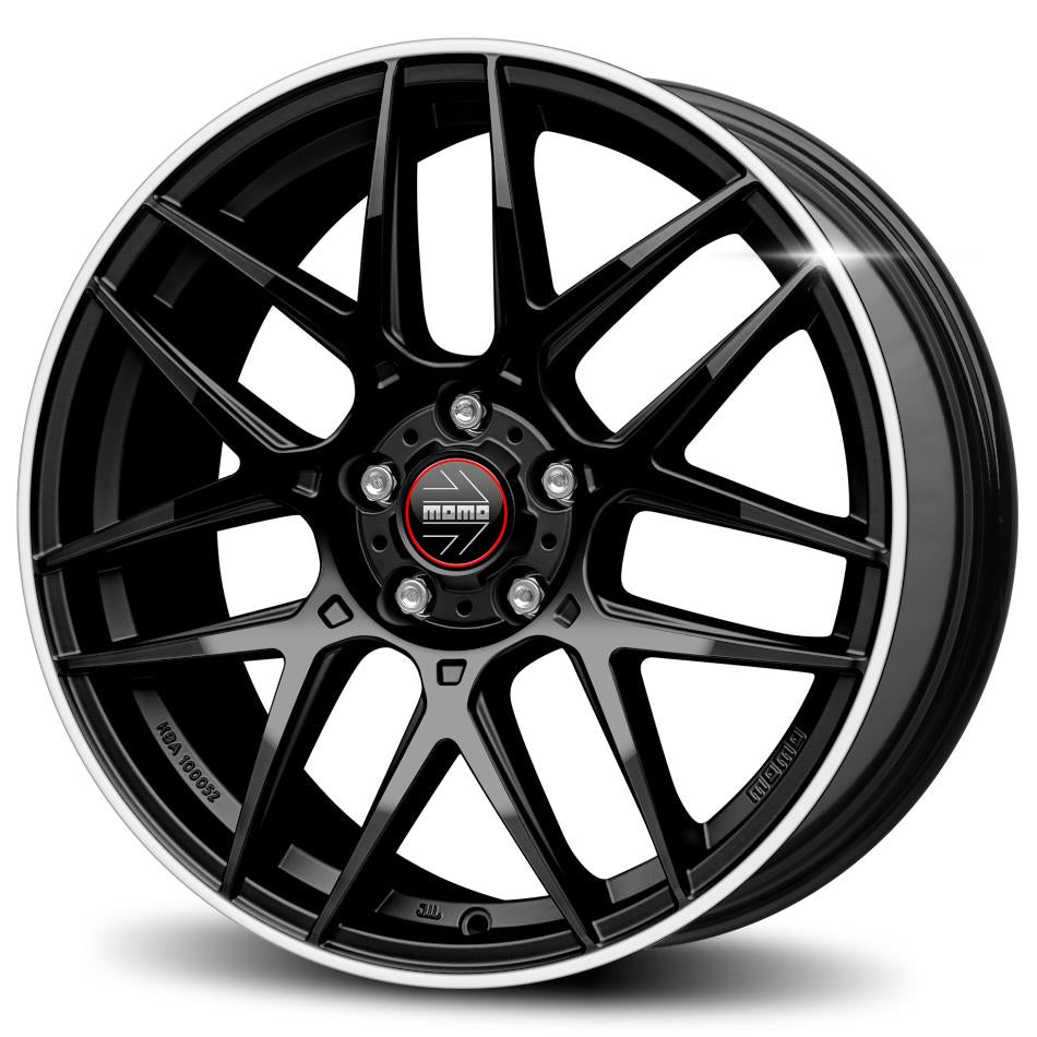 Momo Competizione Glossy Black Polished Lip 7,5x17 5x112 ET45 CB72,3 60° 700 kg WCOW75745512E rehvid – osta PRVShop.ee