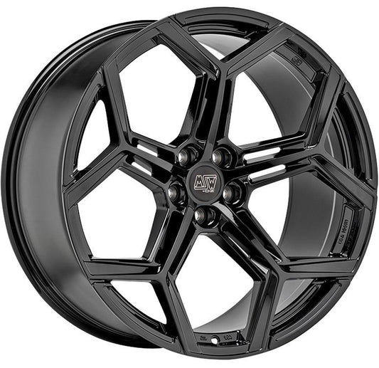 MSW 53 Gloss Black 10,5x22 5x112 ET19 CB66,6 60° 910 kg W19472001C5 rehvid – osta PRVShop.ee
