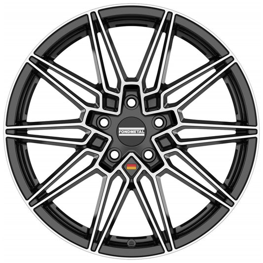 Fondmetal Thoe Glossy Black Machined 8x19 5x120 ET29 CB72,6 60° 775 kg RF18202 rehvid – osta PRVShop.ee