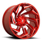 Fuel D754 Reaction Candy Red Milled 9x20 6x139.7 ET1 CB106,0 (PCD2: 6x135) 60° 1133 kg D75420909850 rehvid – osta PRVShop.ee