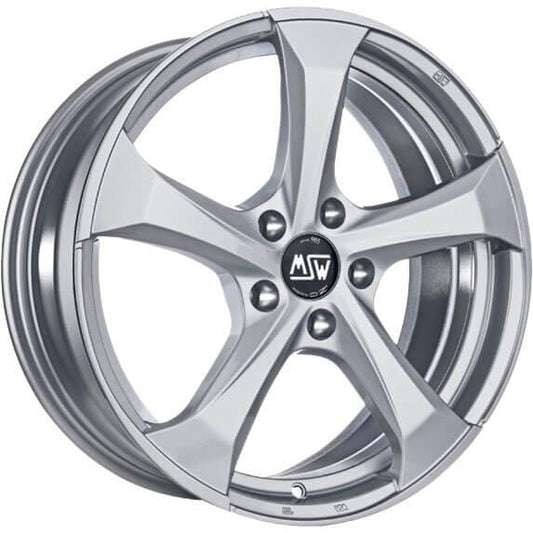 MSW 47 Full Silver 8x19 5x112 ET21 CB66,6 R14 735 kg W1925200309 rehvid – osta PRVShop.ee