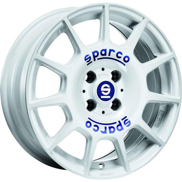 Sparco Terra White Blue Lettering 7x16 5x114.3 ET45 CB75,0 60° 650 kg W29046604G7 rehvid – osta PRVShop.ee