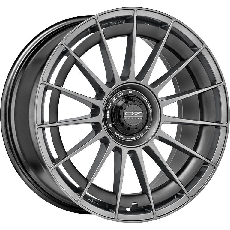 OZ Racing Superturismo Aero Star Graphite 8x18 5x114.3 ET45 CB75,0 60° 790 kg W01C46208T6 rehvid – osta PRVShop.ee
