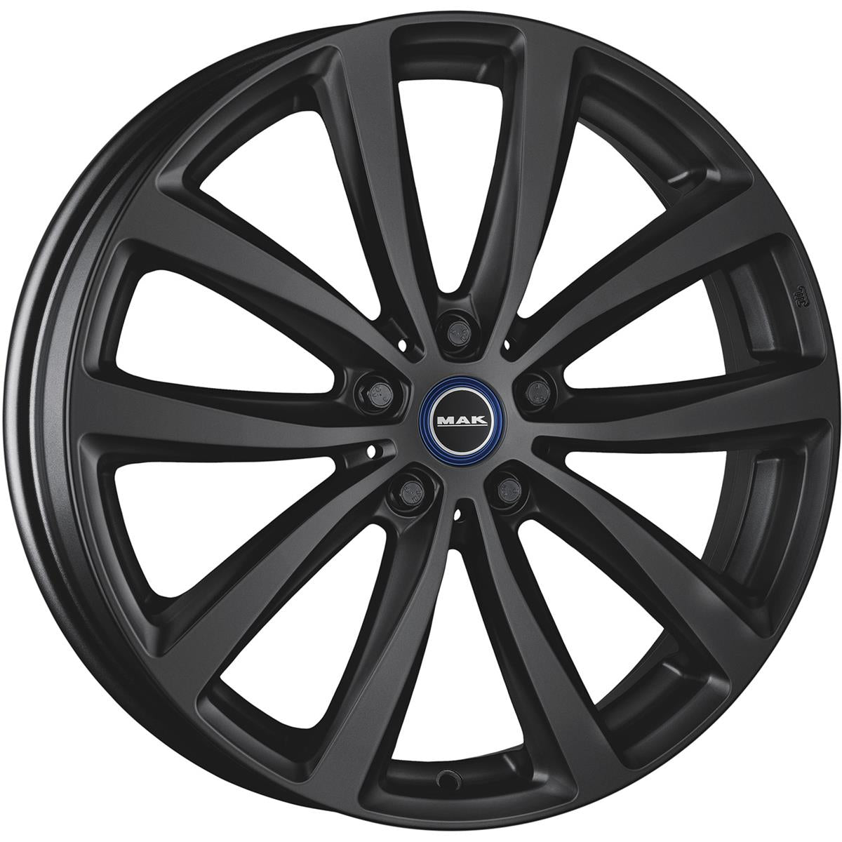MAK Watt Matt Black 5x19 5x112 ET43 CB66,6 60° 500 kg F5090WTMB43WS3X rehvid – osta PRVShop.ee