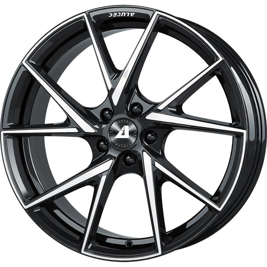 Alutec ADX.01 diamond-black frontpolished 7,5x18 4x100 ET45 CB63,3 60° 635 kg ADX1-75845A23-1 rehvid – osta PRVShop.ee