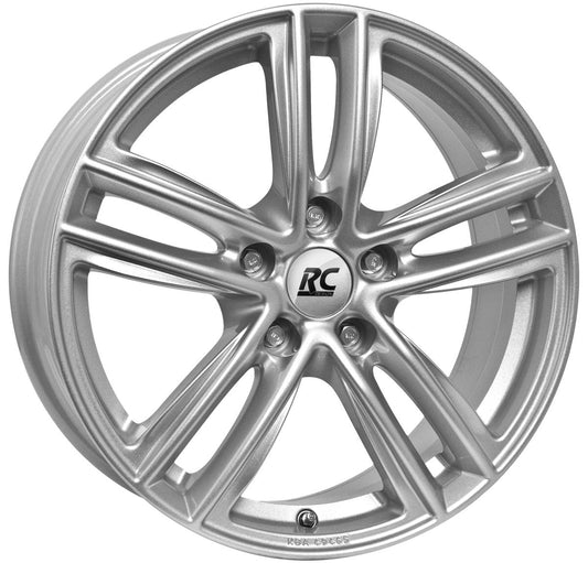 RC Design RC27 Kristallsilber (KS) 7,5x17 5x110 ET31 CB65,1 60° 760 kg 309472 rehvid – osta PRVShop.ee