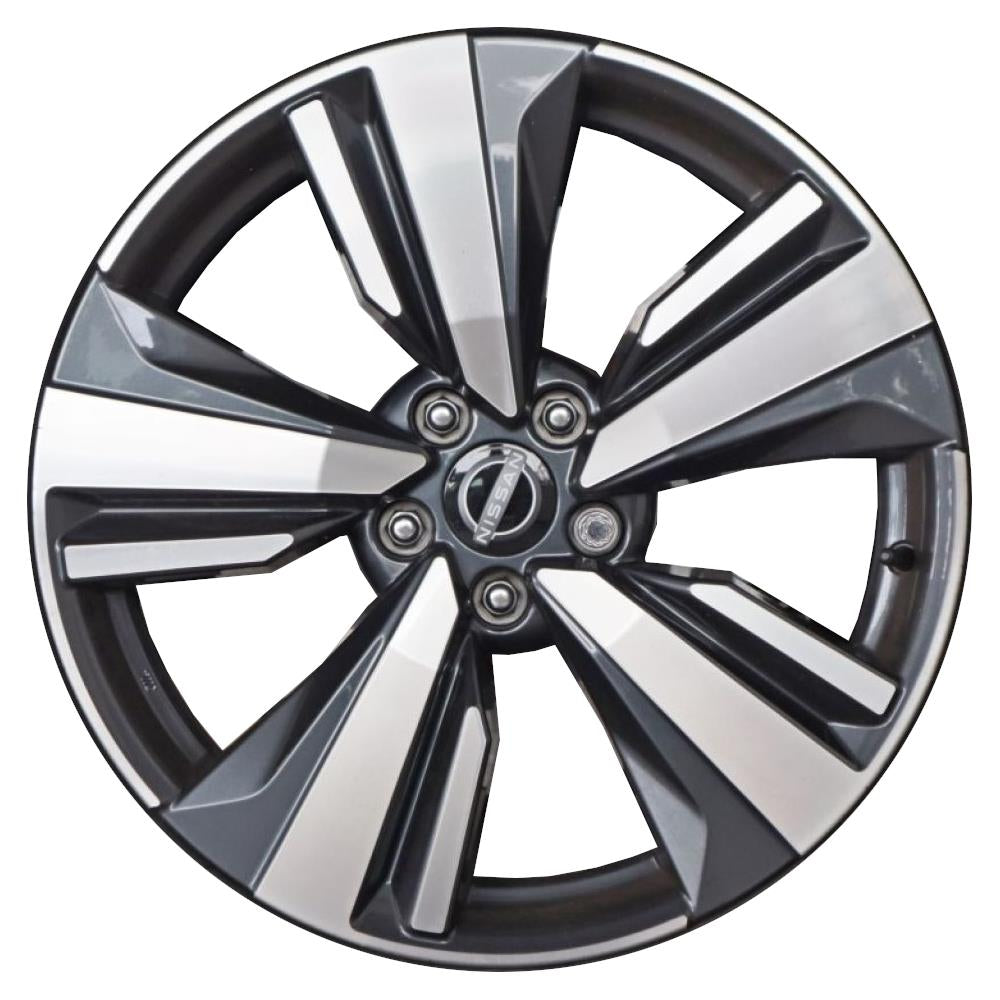 OE Nissan X-Trail T33 Anthracite Polished 7,5x19 5x114.3 ET40 CB66,1 (DEMO 20 km) 60° NISSAN-XTRAIL-T33-19 rehvid – osta PRVShop.ee