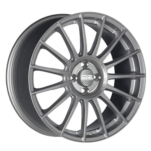 OZ Racing Superturismo LM Matt Race Silver Black Lettering 8,5x19 5x112 ET30 CB75,0 R12 725 kg W0185220219 rehvid – osta PRVShop.ee