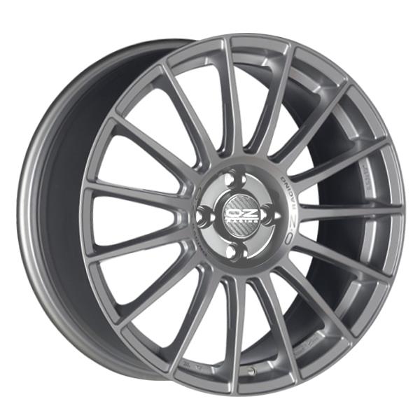 OZ Racing Superturismo LM Matt Race Silver Black Lettering 8,5x19 5x112 ET44 CB75,0 R12 690 kg W0185220919 rehvid – osta PRVShop.ee