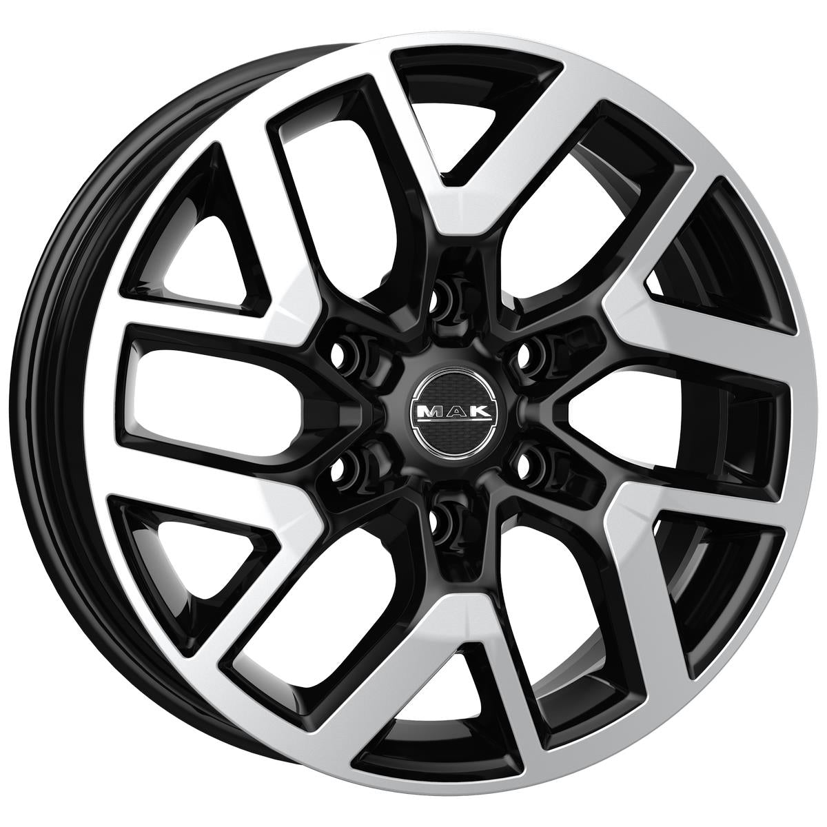 MAK Gravel Black Mirror 7,5x19 6x139.7 ET26 CB106,1 Flat 960 kg F7590GRBM26VH2 rehvid – osta PRVShop.ee