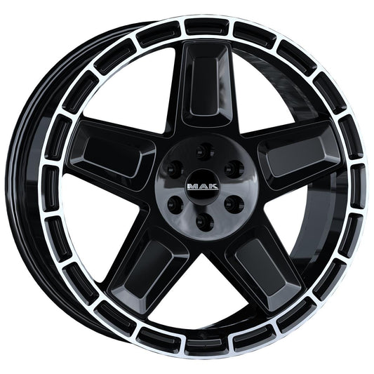 MAK Trek Gloss Black Mirror Ring 9x20 5x130 ET25 CB84,1 R14 1050 kg F9020TKGL25N3 rehvid – osta PRVShop.ee