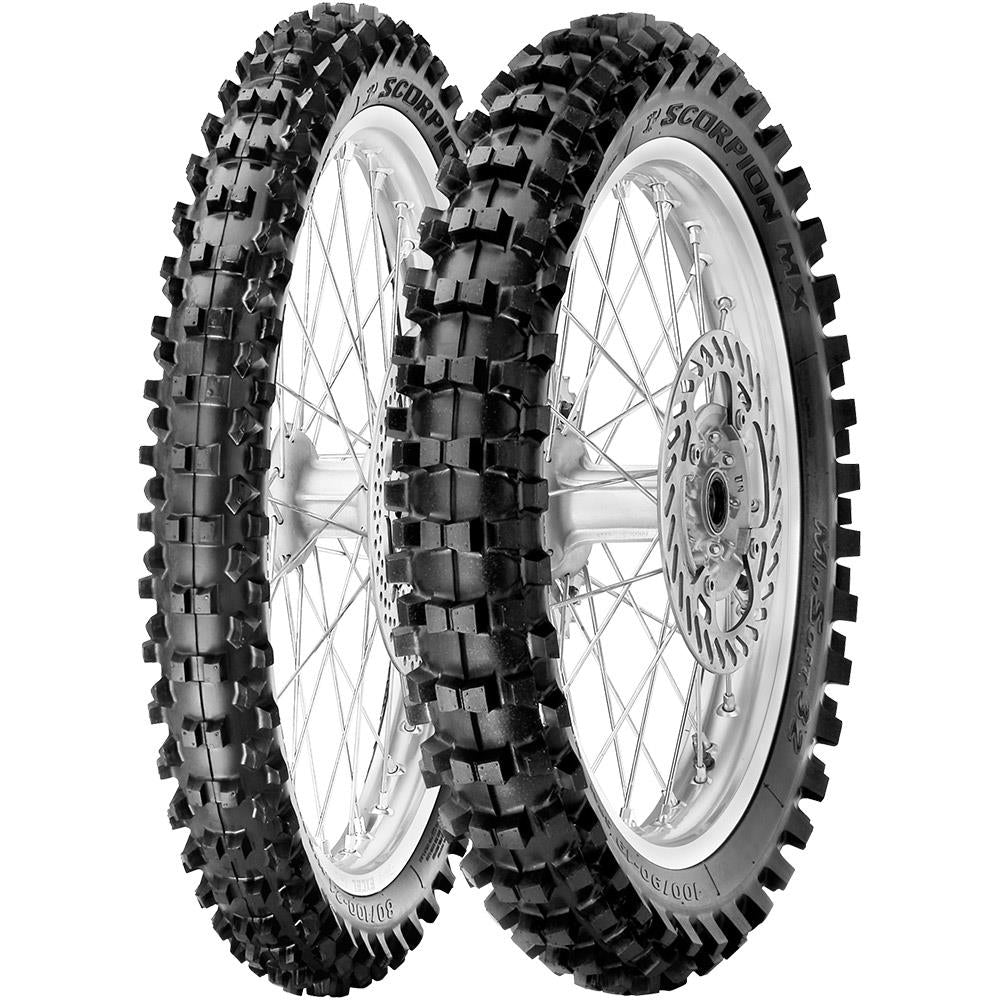 120/80-19 Pirelli SCORPION MX32 MID SOFT 63M TT CROSS MID SOFT Rear NHS DOT23 rehvid – osta PRVShop.ee