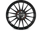 OZ Racing Superturismo GT Matt Black Red Lettering 7,5x17 5x112 ET35 CB75,0 R12 715 kg W0168120079 rehvid – osta PRVShop.ee