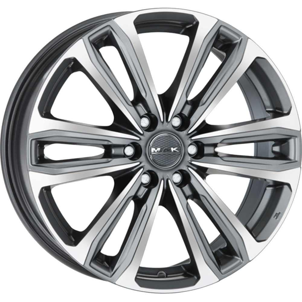 MAK Safari 6 Gun Met-Mirror Face 7,5x18 6x120 ET47 CB74,5 60° 1215 kg F7580AF6QM47TR rehvid – osta PRVShop.ee