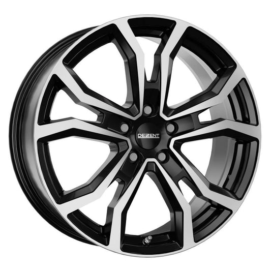 Dezent TV dark Black/polished 7,5x18 5x112 ET51 CB66,6 60° 780 kg TTVF8BP51E rehvid – osta PRVShop.ee