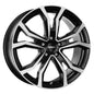 Dezent TV dark Black/polished 7,5x18 5x112 ET51 CB66,6 60° 780 kg TTVF8BP51E rehvid – osta PRVShop.ee