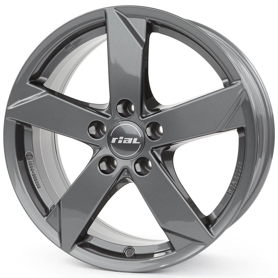 Rial Kodiak Graphite 6,5x16 5x108 ET50 CB63,4 60° 710 kg KK65650F52-7 rehvid – osta PRVShop.ee
