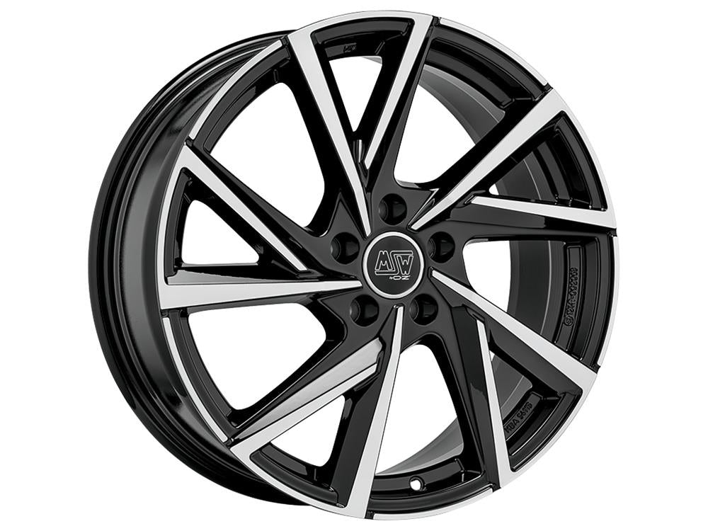 MSW 80-5 Gloss Black Full Polished 8x19 5x112 ET45 CB57,1 R13 780 kg W19381006T56 rehvid – osta PRVShop.ee