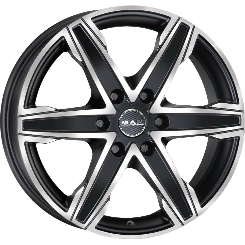 MAK King 6 Ice Black 8x18 6x130 ET50 CB84,1 60° 1215 kg F80806KIB50M3 rehvid – osta PRVShop.ee