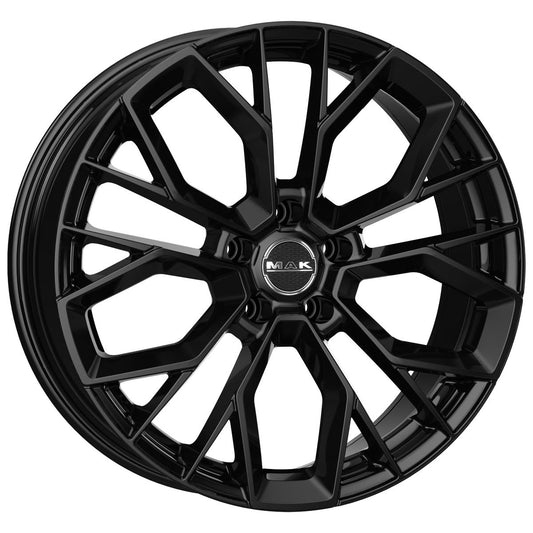 MAK Stilo Gloss Black 8,5x19 5x112 ET27 CB66,6 60° 860 kg F8590TSGB27WS2 rehvid – osta PRVShop.ee