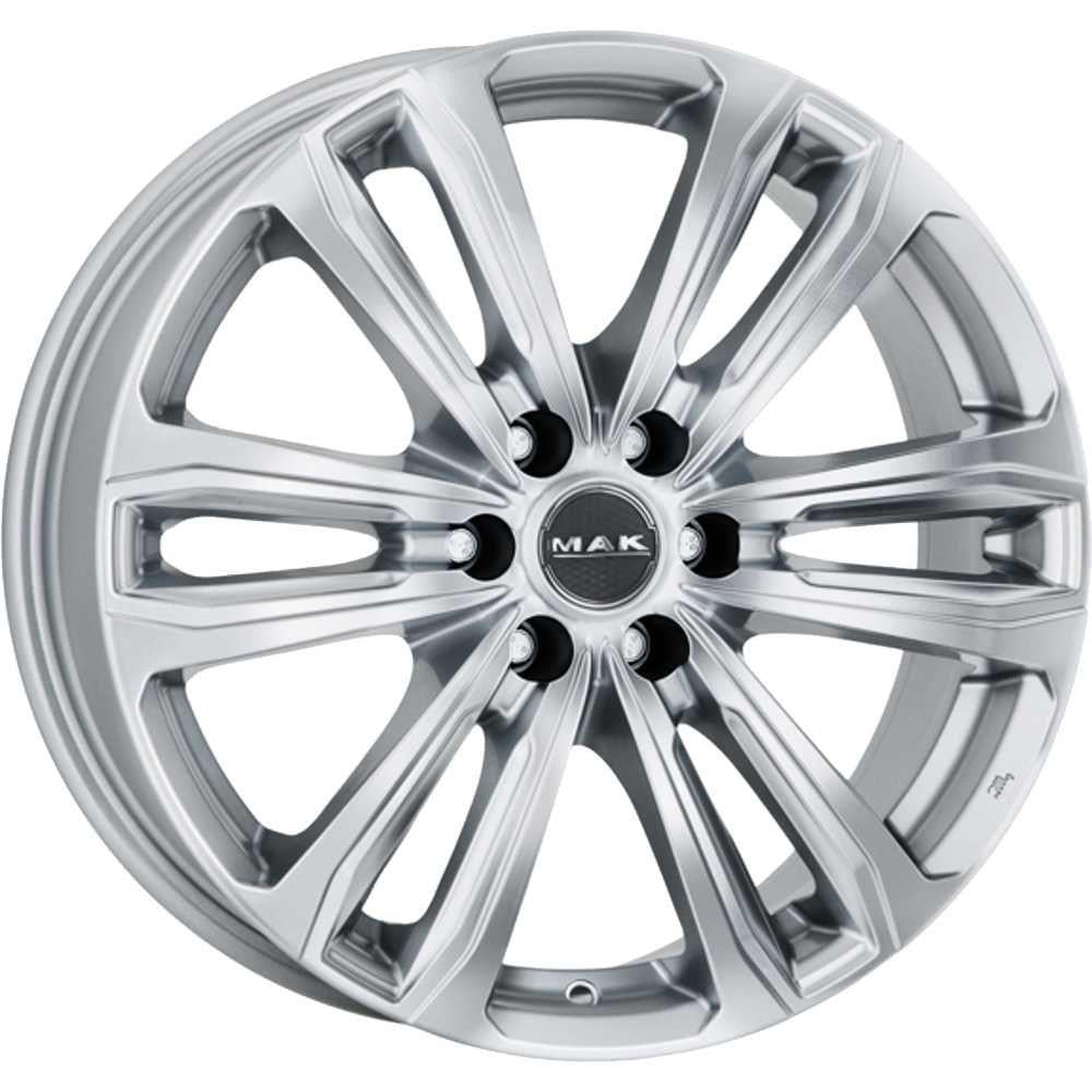 MAK Safari 6 Silver 7,5x17 6x114.3 ET45 CB66,1 60° 1215 kg F7570AF6SI45ZN4 rehvid – osta PRVShop.ee
