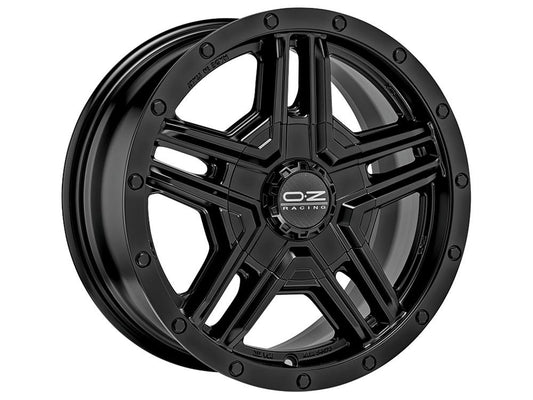 OZ Racing Rally Adventure Matt Black 8x17 5x160 ET45 CB65,1 60° 1200 kg W01C5300253 rehvid – osta PRVShop.ee