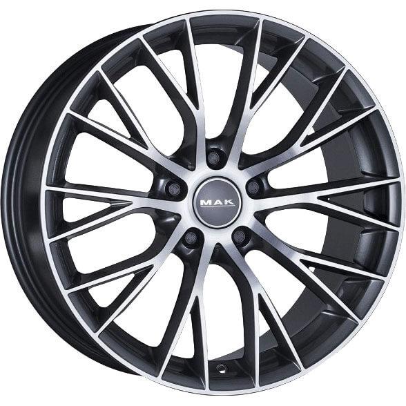 MAK Munchen Gun Met-Mirror Face 8x18 5x120 ET30 CB72,6 60° 705 kg F8080MUQM30I2B rehvid – osta PRVShop.ee