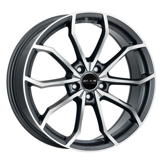 MAK Lowe-FF Gun Met-Mirror Face 8x19 5x112 ET30 CB66,6 R13 720 kg F8090LWQM30WS1X rehvid – osta PRVShop.ee