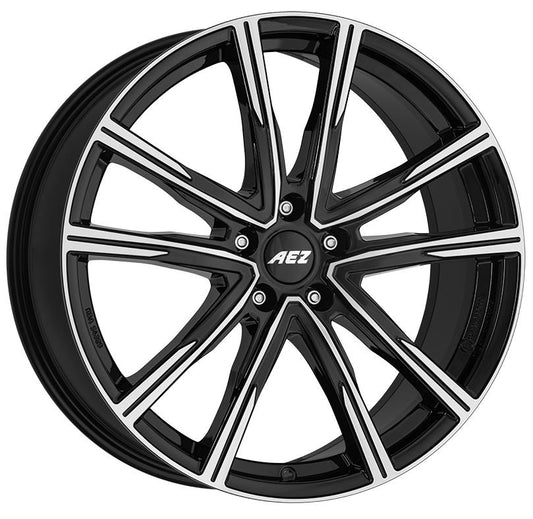 AEZ Montreal dark Black/polished 7,5x18 5x112 ET48 CB70,1 60° 760 kg AMOF8BP48 rehvid – osta PRVShop.ee