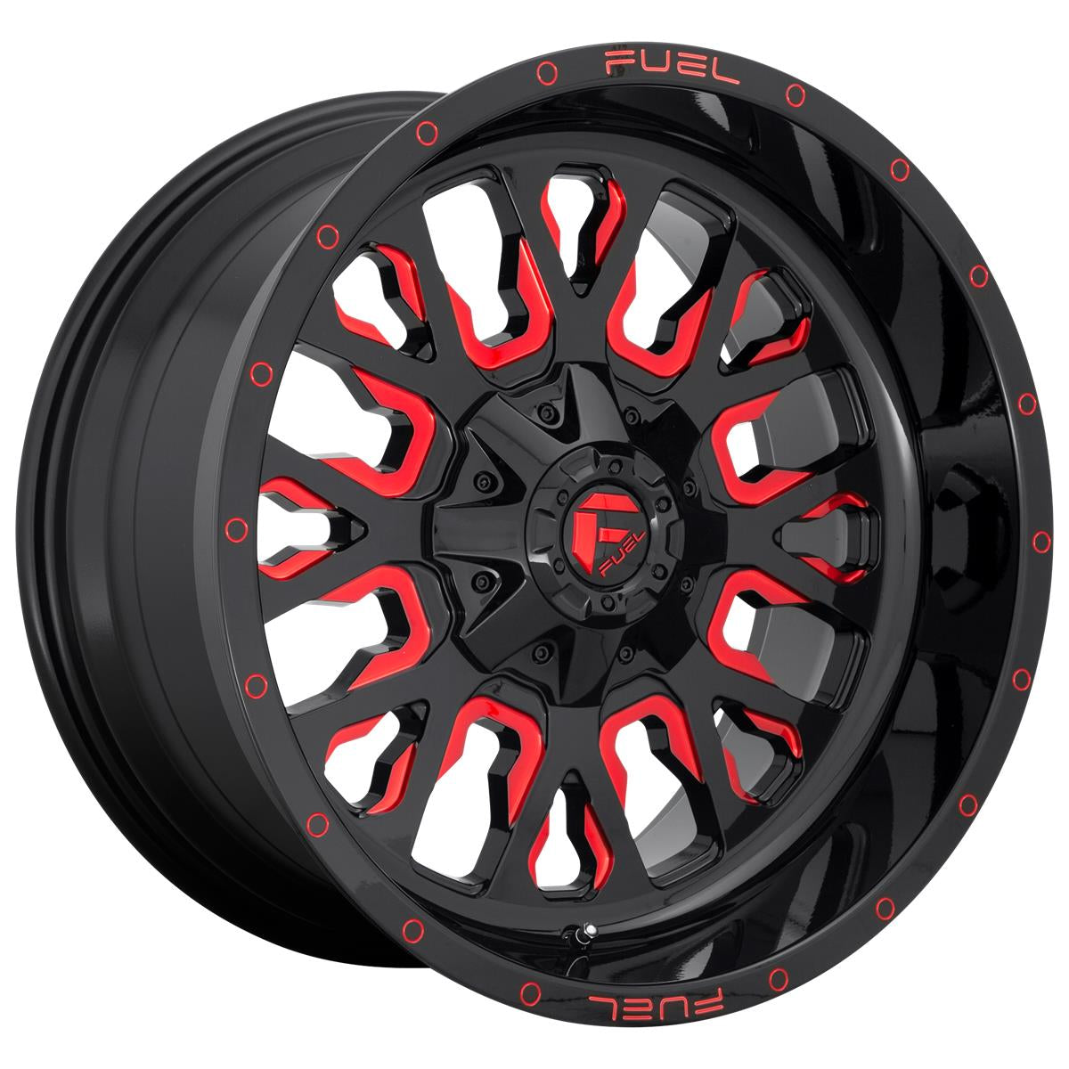 Fuel D612 Stroke Gloss Black Red Tinted Clear 10x22 6x139.7 ET-19 CB106,0 (PCD2: 6x135) 60° 1133 kg D61222009846 rehvid – osta PRVShop.ee