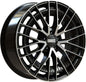 Fondmetal Kari Glossy Black Machined 9,5x20 5x112 ET43 CB66,5 (Long Bolt) R14 1000 kg RF19271 rehvid – osta PRVShop.ee
