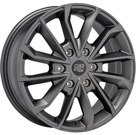 MSW 42 Van Matt Dark Grey 6,5x17 6x120 ET50 CB74,6 60° 1250 kg W19468001TP8 rehvid – osta PRVShop.ee
