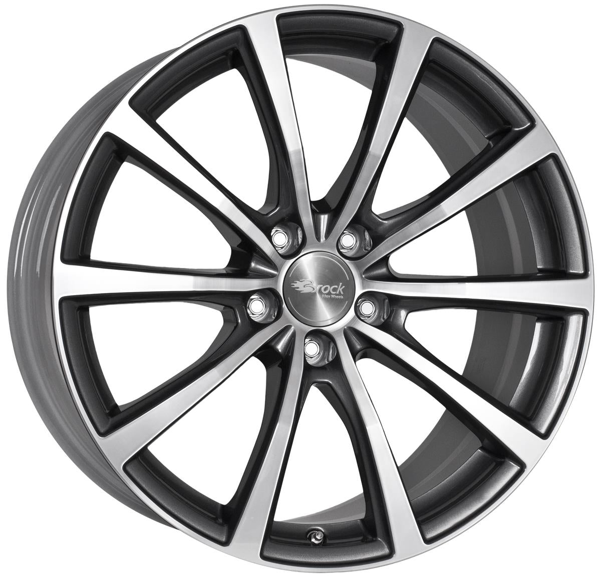 Brock B32 Himalaya Grey Voll-Poliert (HGVP) 9x21 5x120 ET30 CB72,6 60° 850 kg 311529 rehvid – osta PRVShop.ee