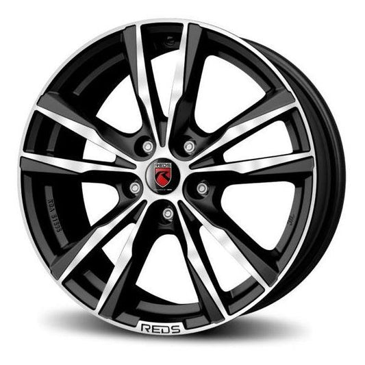 Reds K2 HD Matt Black polished 7,5x17 5x112 ET45 CB72,3 60° 700 kg WKHE75745512 rehvid – osta PRVShop.ee