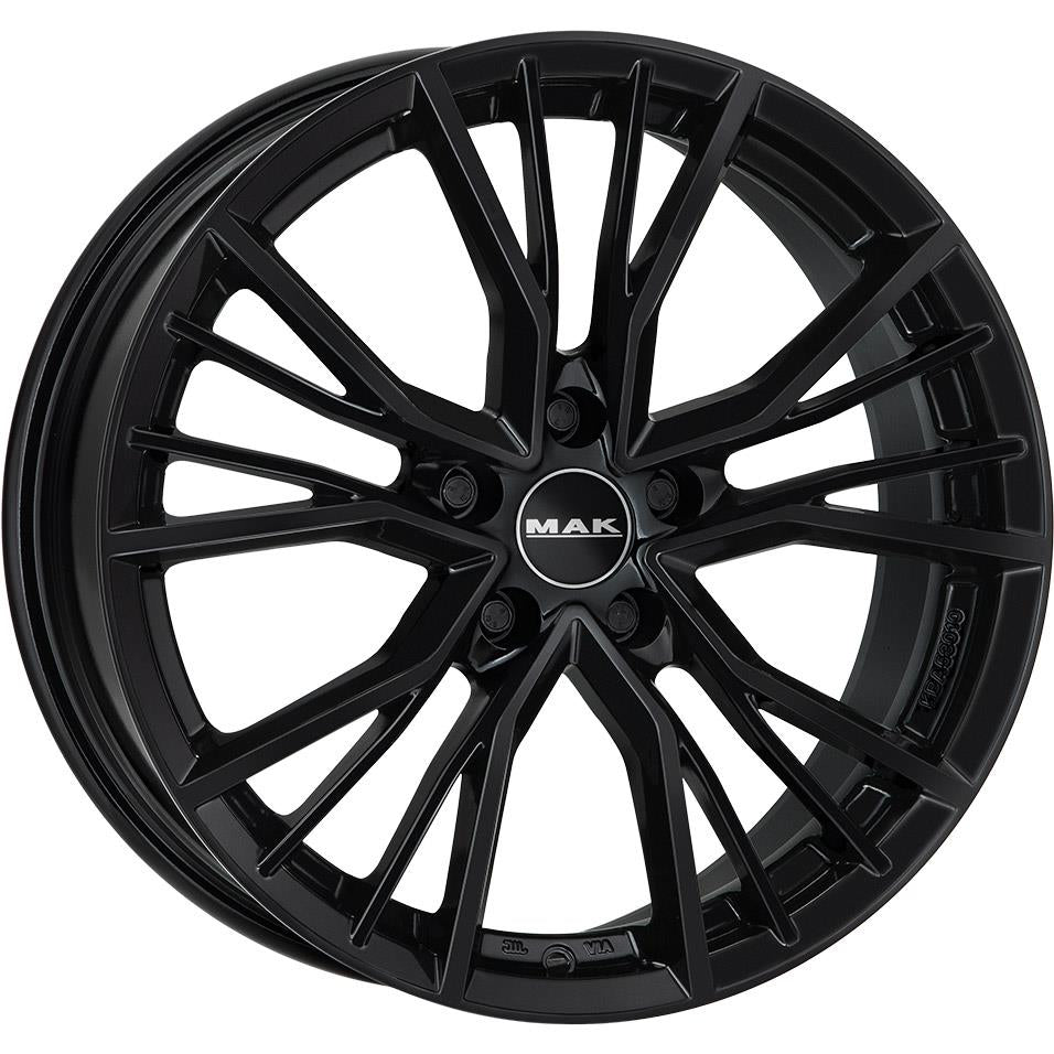 MAK Union Gloss Black 8x18 5x112 ET38 CB66,5 R13 815 kg F8080UNGB38WS2X rehvid – osta PRVShop.ee