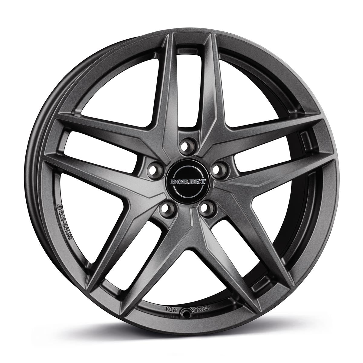 Borbet Z dark grey matt 8x18 5x112 ET38 CB66,6 R14 775 kg 497198 rehvid – osta PRVShop.ee