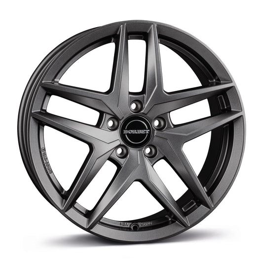 Borbet Z dark grey matt 8x18 5x112 ET38 CB66,6 R14 775 kg 497198 rehvid – osta PRVShop.ee