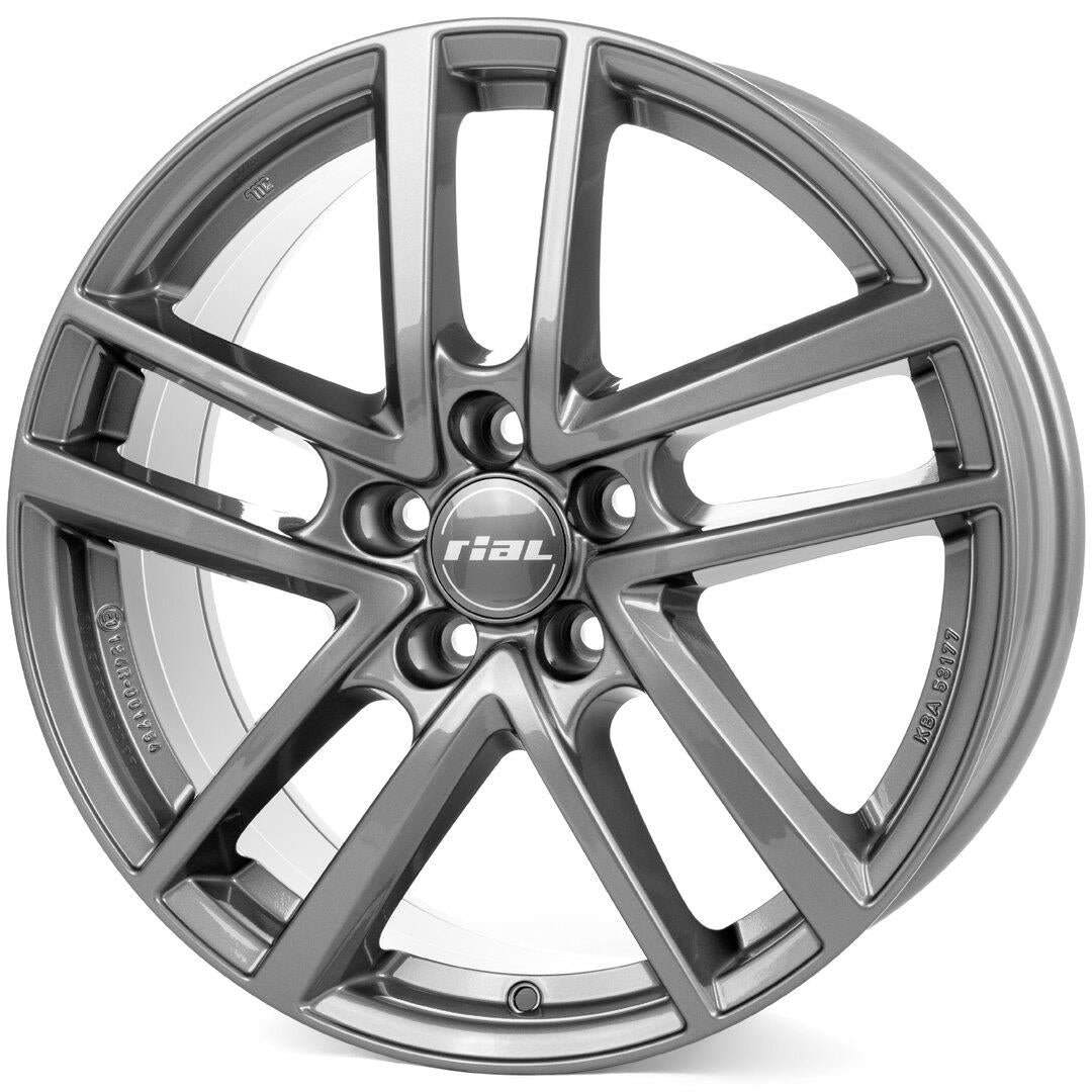 Rial Astorga Graphite 6,5x16 5x112 ET41 CB57,1 R13 680 kg AST65641V22-7 rehvid – osta PRVShop.ee