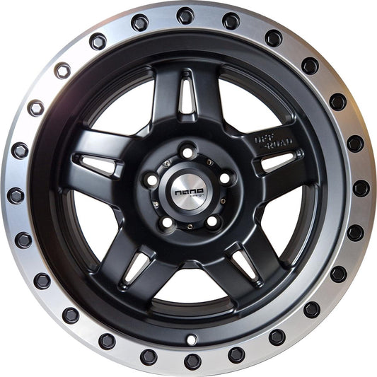 Nano 5942 Matt Black polished 8,5x17 5x120 ET0 CB65,1 60° 1130 kg BK5942BP-520-785-0 rehvid – osta PRVShop.ee