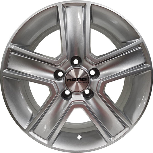 Nano BK473 Silver 6,5x16 5x130 ET55 CB89,1 (No M16) 60° 1250 kg BK473SI-530-665-55 rehvid – osta PRVShop.ee