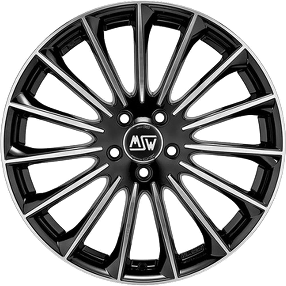 MSW 30 Gloss Black Full Polished 7,5x18 5x108 ET45 CB73,1 60° 725 kg W19319500T56 rehvid – osta PRVShop.ee