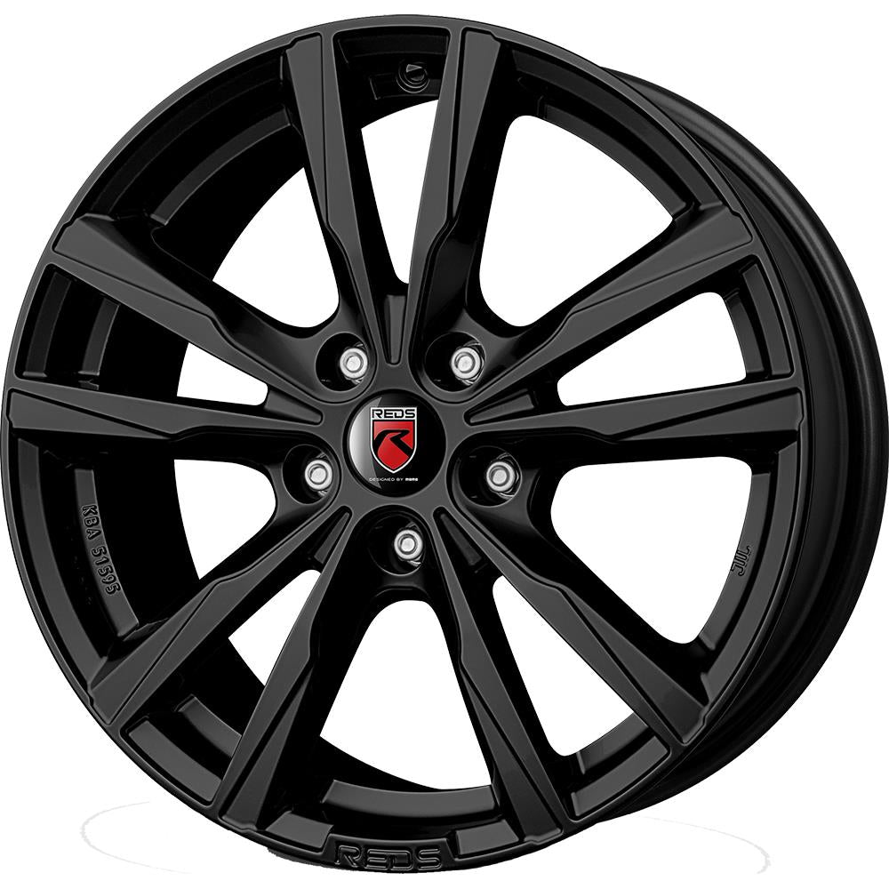 Reds K2 HD Matt Black 7,5x17 5x108 ET45 CB72,0 60° 650 kg WKHB75745508 rehvid – osta PRVShop.ee