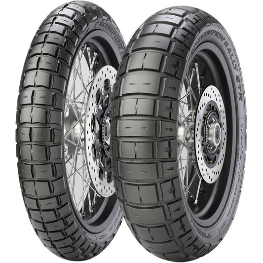 110/80R19 Pirelli SCORPION RALLY STR 59V TL ENDURO ON/OFF Front DOT22 rehvid – osta PRVShop.ee