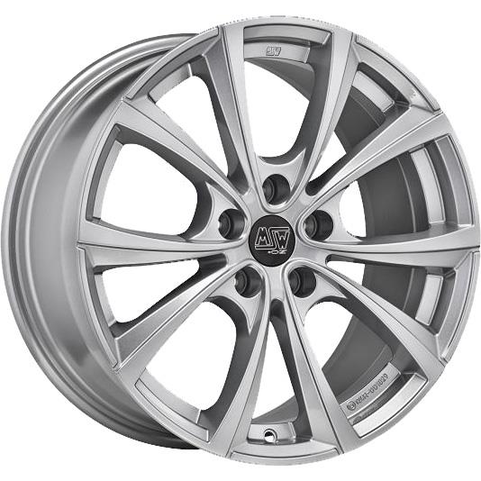 MSW 27T Full Silver 9,5x19 5x114.3 ET45 CB64,1 60° 850 kg W19367001T09 rehvid – osta PRVShop.ee